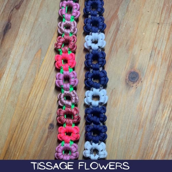 tissage flowers